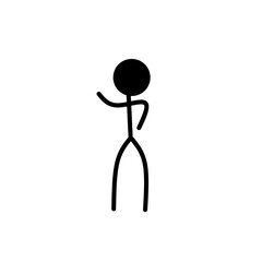 Fototapeta premium Stickman