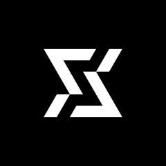 Fototapeta premium letter S logo