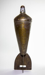 Obraz premium Obus torpille de mortier guerre 1914 1918 ww1