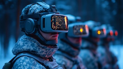 VR Soldiers Military Simulation with Training, and Future.