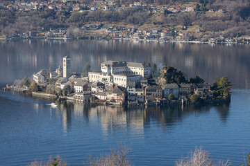 San Giulio Island
San Giulio island in Lake Orta. Italy, Piedmont