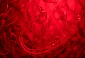 Abstract swirling crimson texture, reminiscent of festive holiday décor, winter wonderland, season