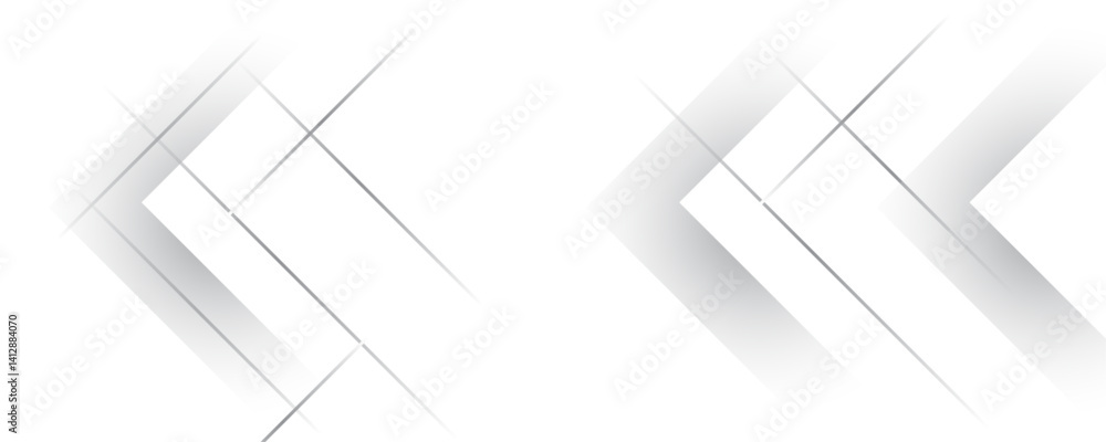 Poster abstract elegant gray color geometric pattern stripe lines art transparent background design.