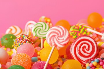 Colorful candy assortment