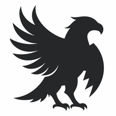 Obraz premium Eagle Silhouette