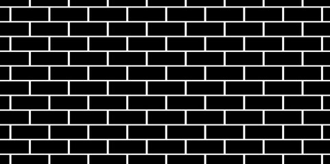 Black brick wall background. Black stone brick wall seamless background. Seamless Texture Pattern of a Brick Wall. Black bricks wall 3d illustration. Brick wall Texture. wall stone texture background.