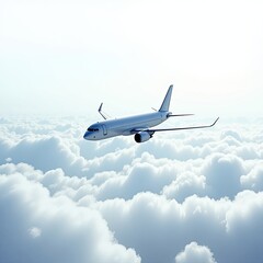 Obraz premium airplane in the sky