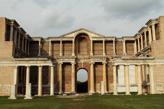 The ancient ruins of Sardis, once a thriving city and one of the Seven Churches of Revelation