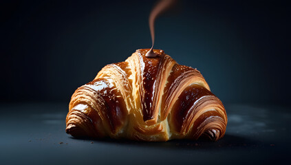 Gold Flake Croissants