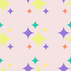 Geometric seamless pattern, tiles, fabric, paper, wrapping, decoration and etc. Abstract background.