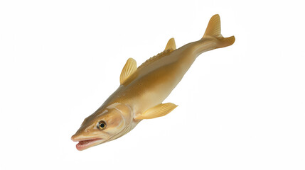 a model of a fish on a transparent background, PNG image, PNG file, Generative art.