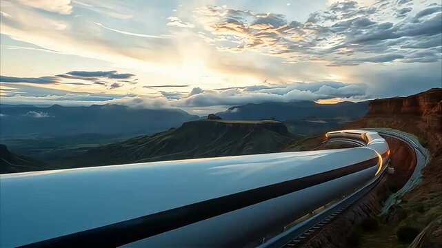 Hyperloop Transit: Next-Generation Infrastructure Integrating with Natural Landscapes