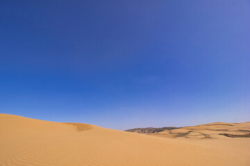 Vast Desert Landscape Under Clear Sky