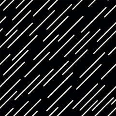 Vector seamless pattern. Modern stylish texture. Geometric striped ornament. Monochrome geometric swatch. Smooth diagonal capsules.