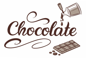chocolate bar vector illustration