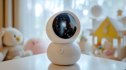 Baby monitor with nursery, and home security.
