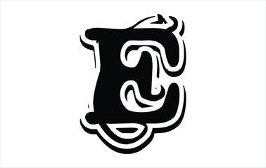 Elegant Letter E logo Vector Template Initial Letter E Logo Design. Creative And Modern E logo