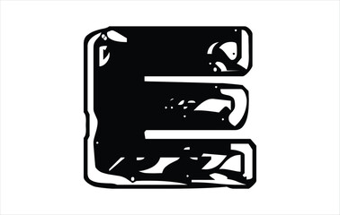 Elegant Letter E logo Vector Template Initial Letter E Logo Design. Creative And Modern E logo