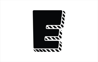 Elegant Letter E logo Vector Template Initial Letter E Logo Design. Creative And Modern E logo