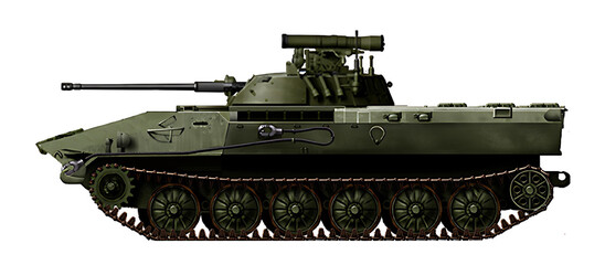 MT-SB IFV (Concept of a new IAF based on the MT-LB, with an improved hull and combat module Berezhok) © Tikros