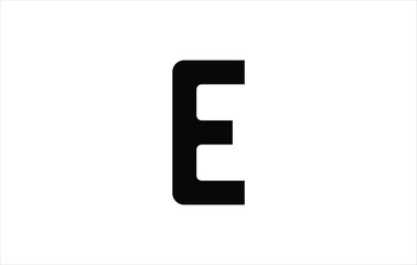 Obraz premium Elegant Letter E logo Vector Template Initial Letter E Logo Design. Creative And Modern E logo