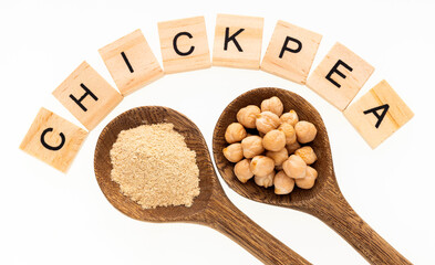 Cicer arietinum - High quality chickpea grains and flour.