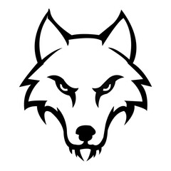 Fox vector art design