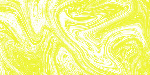 Abstract yellow and white marble texture swirling and wavy liquid paint vector. Creative background colorful yellow liquid paint. Lemon-colored silk Artistic style Liquid Marble. burn effect sparkles