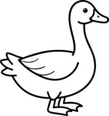 duck vector illustration