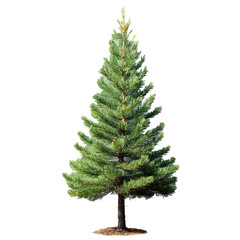 Obraz premium pine tree isolated on transparent background