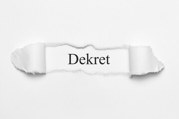 Dekret	
