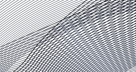 Fondo abstracto de líneas curvas sugerentes. Fondo transparente © Bittbrew