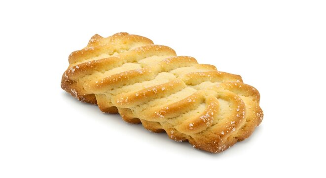 Mustacciuoli cookie white background