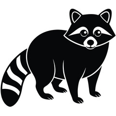 Raccoon vector animal
