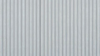Obraz premium Contemporary ash gray wood paneling with uniform vertical slats for a sleek and minimalist look