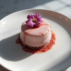 Minimal Dessert Art,ai generated