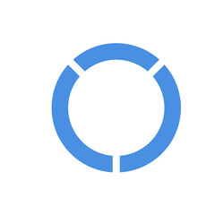 A set of modern infographic icons for business, finance, and education topics. Designed in a flat style with blue gradient tones, suitable for dashboards, slides, and data presentations. 