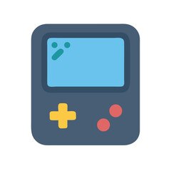 Handheld Game Console Icon Representing Digital Entertainment