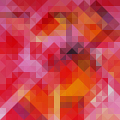Obraz premium Colorful polygonal abstract background. Low poly effect. Polygon backdrop.