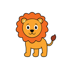 Stunning Lion Vector Art Illustration