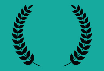 Victory icon Simple vector illustration design on color background 