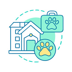 Pet Icon Representing Pet-Friendly Hotel Policy