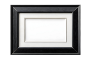 Elegant Picture Frame. Empty Border for Artwork and Photography Display.