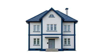 Isolated Two-Story House