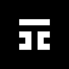 Fototapeta premium letter T logo