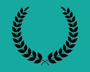 Victory icon Simple vector illustration design on color background 