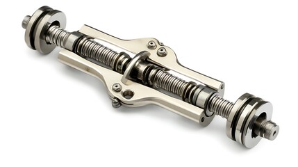 Fototapeta premium Precision Linear Actuator Mechanism.
