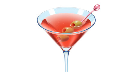 Isolated Martini