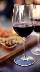 Red Wine Tasting Gourmet Appetizers Snacks