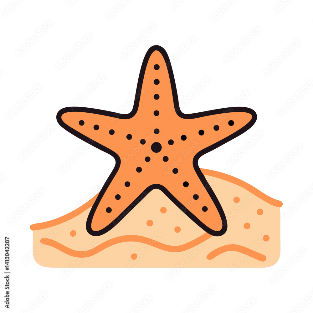 Poster star rating icon representing customer evaluation